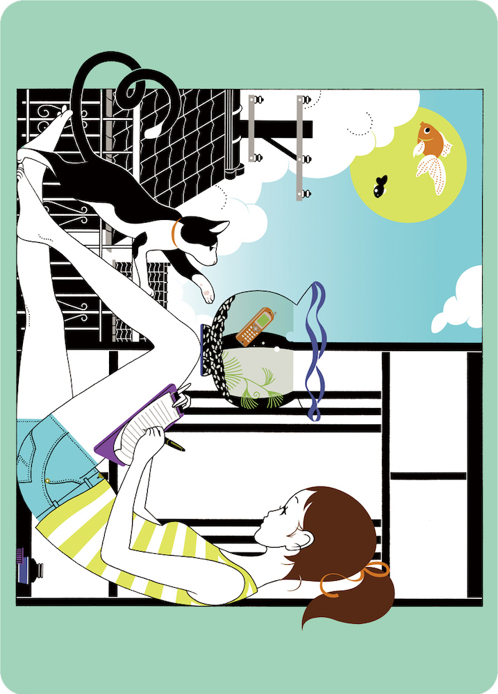 来場者特典 オリジナルトレーディングカード（イメージ）「レター」 (C)Yusuke Nakamura
