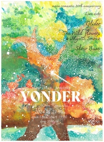 SLOW BASE、スリーマンライブ『Yonder』を東京・青山 月見ル君想フで開催　Glider、The Wild Flower＆Mystic Smokeがゲスト出演