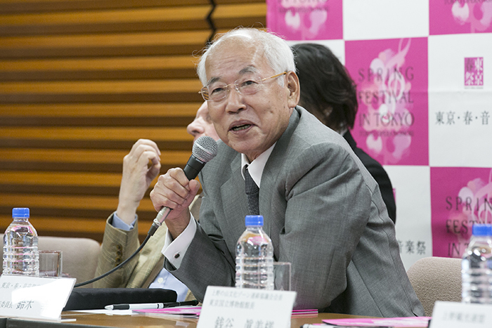 鈴木幸一音楽祭実行委員長
