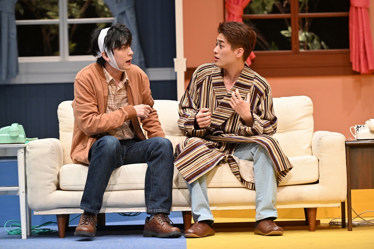 山本一慶が主演、演出にも挑戦したロンドンコメディ『Run For Your Wife』が開幕 舞台写真＆出演者コメントが公開 | SPICE -  エンタメ特化型情報メディア スパイス