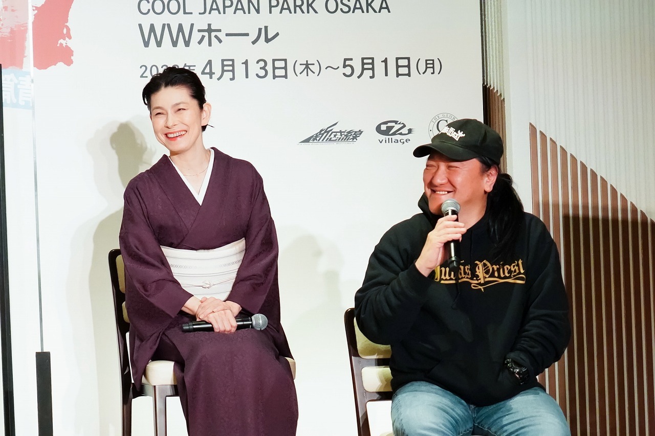 （左から）高田聖子、いのうえひでのり