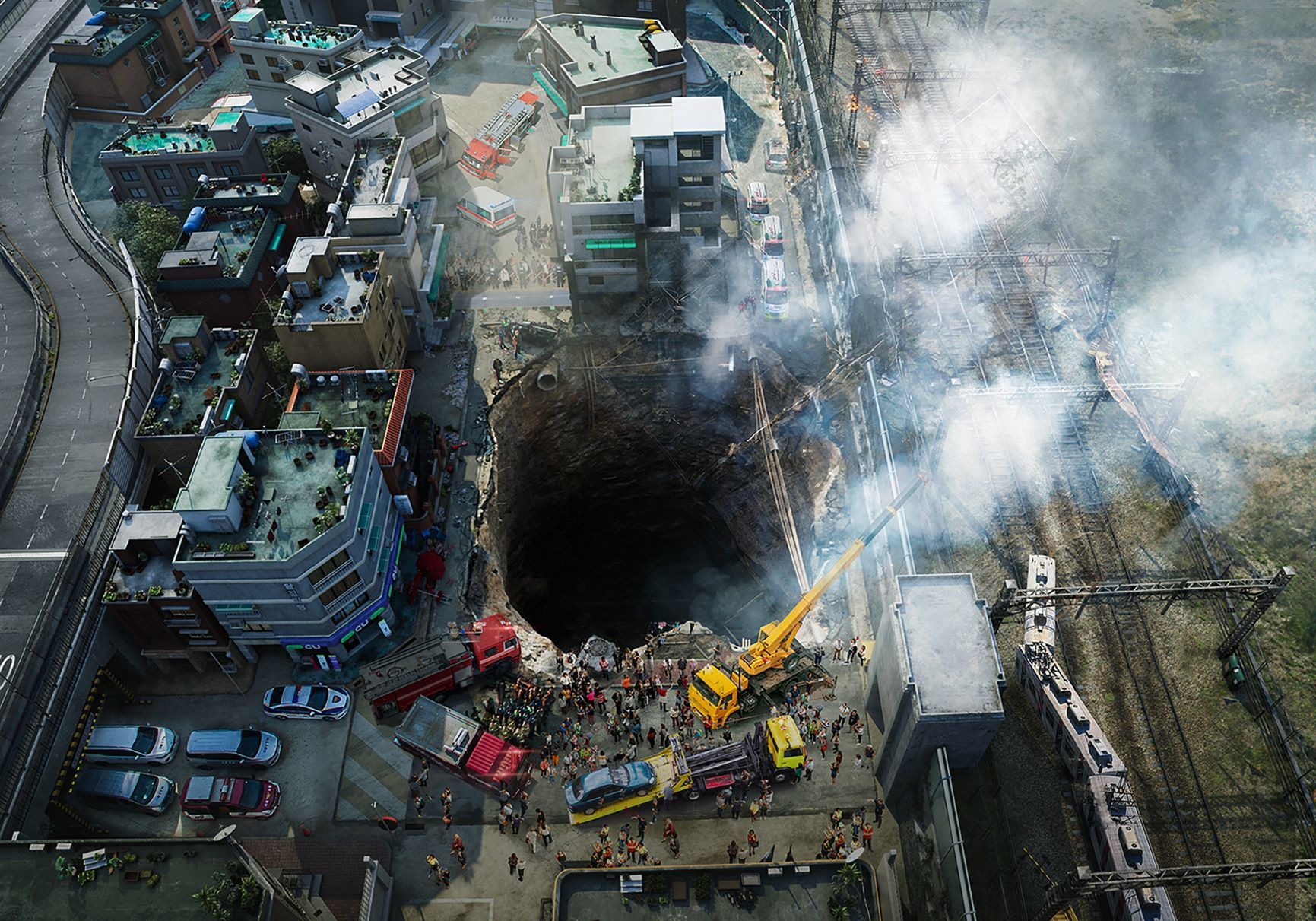 映画『奈落のマイホーム』 （C）2021 SHOWBOX AND THE TOWER PICTURES, INC. ALL RIGHTS RESERVED