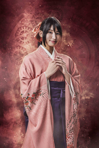 白瀬葵 役：七木奏音 (C)藤沢文翁／SIGNAL.MD／MARS RED製作委員会 (C)ロックミュージカルMARS RED製作委員会