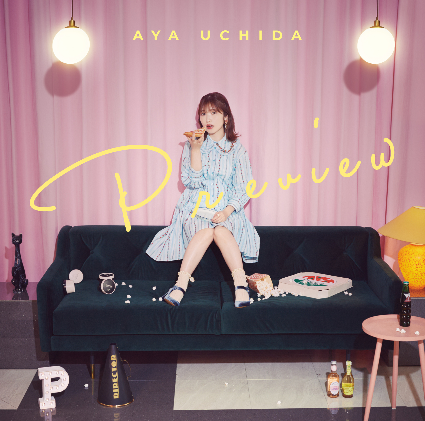 内田彩 7th Single「Preview」通常盤ジャケット写真