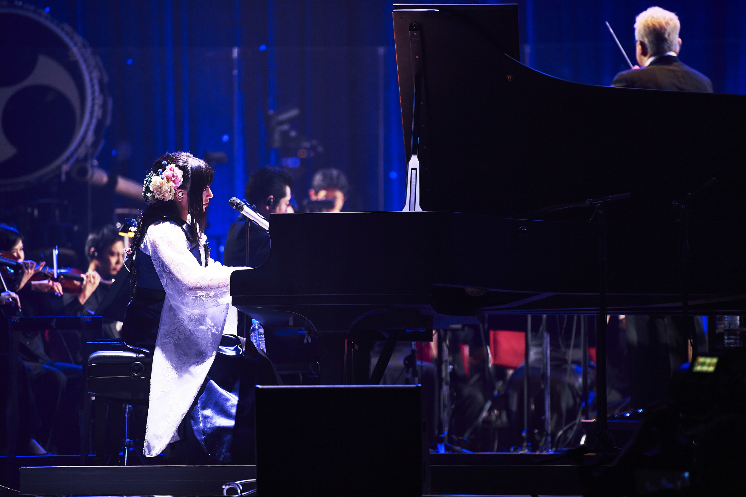 「和楽器バンド Premium Symphonic Night Vol.2 ライブ＆オーケストラ～ in 大阪城ホール 2020」  撮影＝KEIKO TANABE