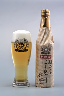越乃米こしひかり仕込み“スワンレイクビール(新潟)”