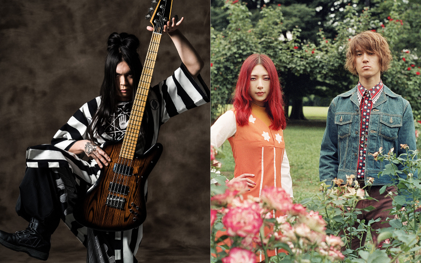 KenKen（左）、GLIM SPANKY（右）