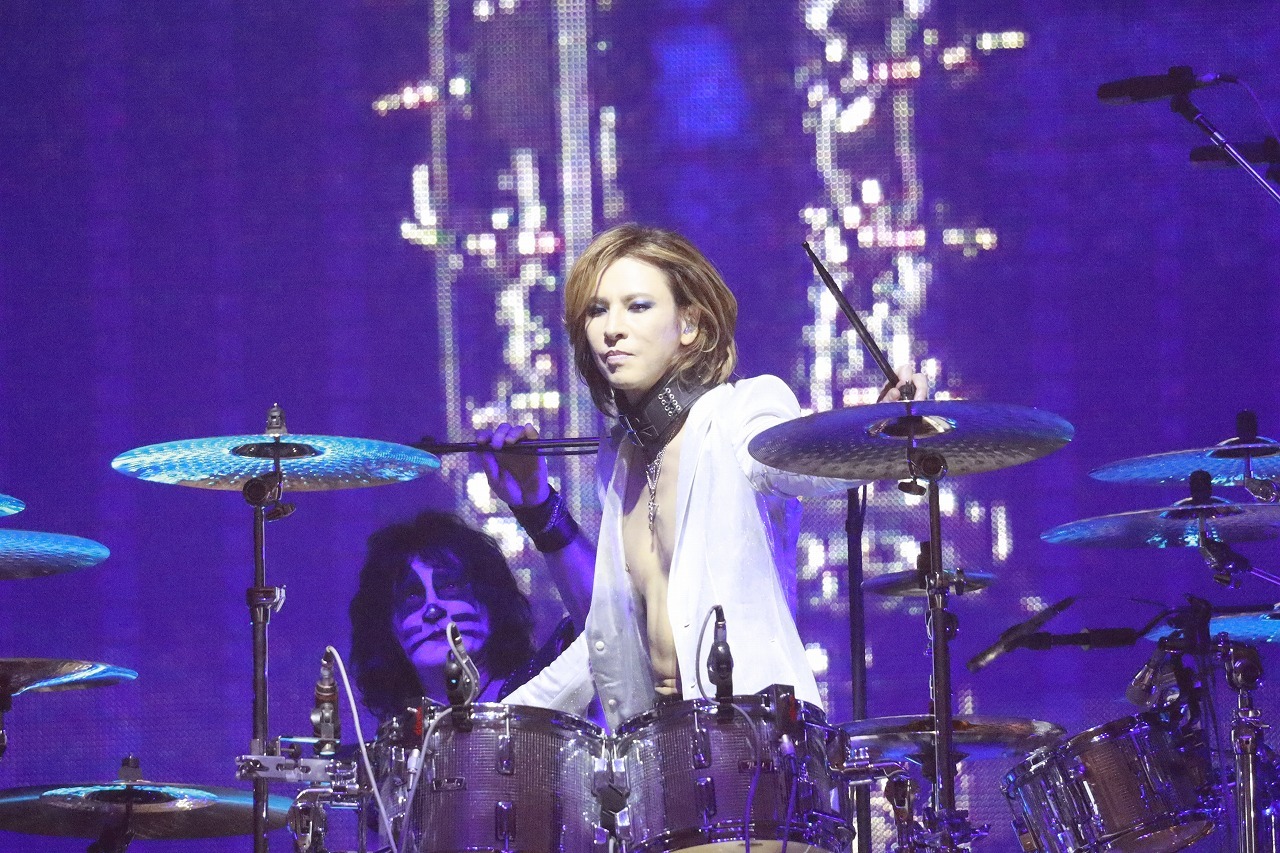 Yoshiki Kissの東京ドーム公演にサプライズ出演 Yoshikiが演奏してくれる事は俺たちにとってとても光栄なこと Spice エンタメ特化型情報メディア スパイス