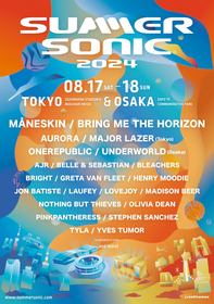 『SUMMER SONIC 2024』マネスキン、ブリング・ミー・ザ・ホライズンら第1弾出演アーティストを発表