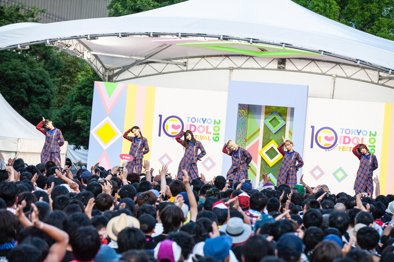 BiSH『TOKYO IDOL FESTIVAL 2019』にて