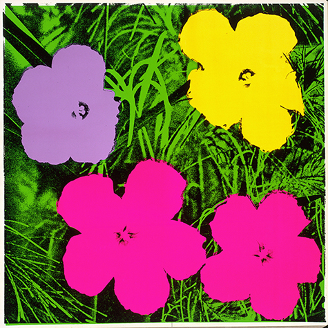 アンディ・ウォーホル《花》1970年 アンディ・ウォーホル美術館蔵 (C) The Andy Warhol Foundation for the Visual Arts, Inc. / Artists Rights Society (ARS), New York