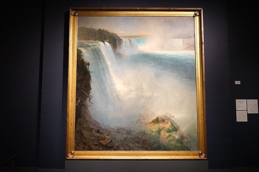 フレデリック・エドウィン・チャーチ《アメリカ側から見たナイアガラの滝》1867年