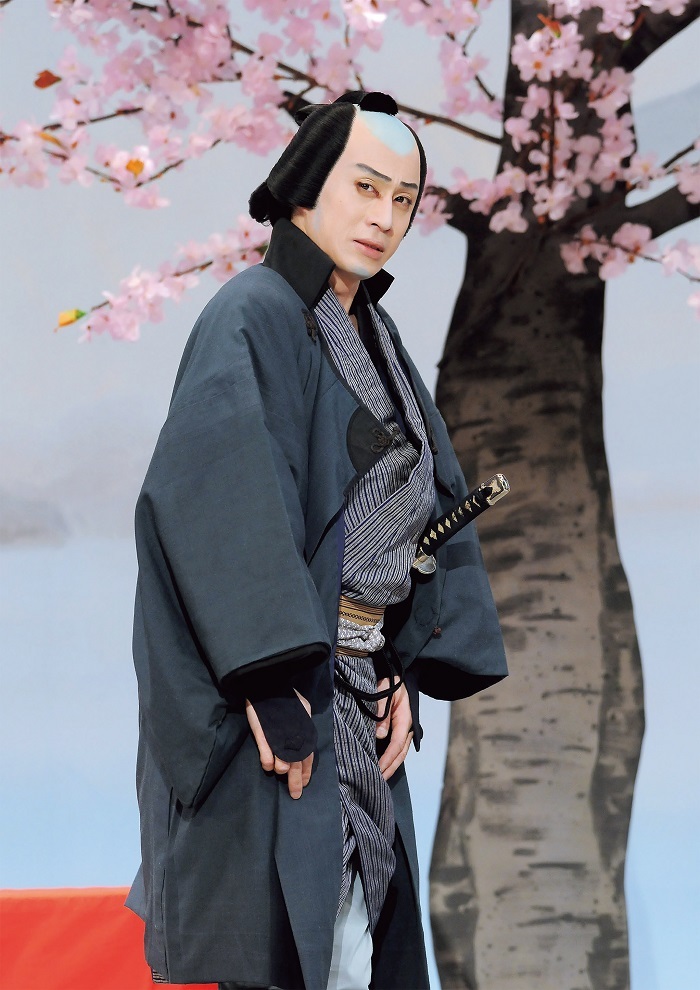 平成24年3月新橋演舞場『荒川の佐吉』荒川の佐吉＝松本幸四郎（当時市川染五郎）