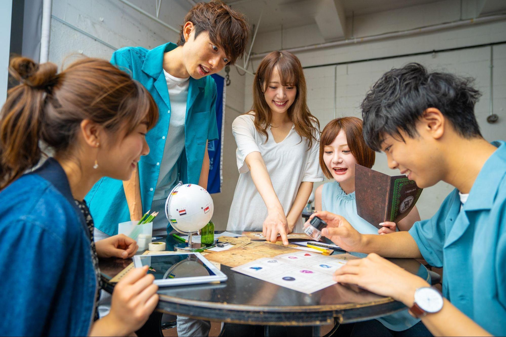 過去のリアル脱出ゲーム×名探偵コナンの様子