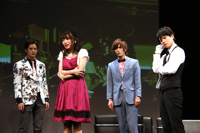 宮城紘大、平野良、塩野瑛久、加藤里保菜 ©青山剛昌／小学館・読売テレビ・TMS 1996