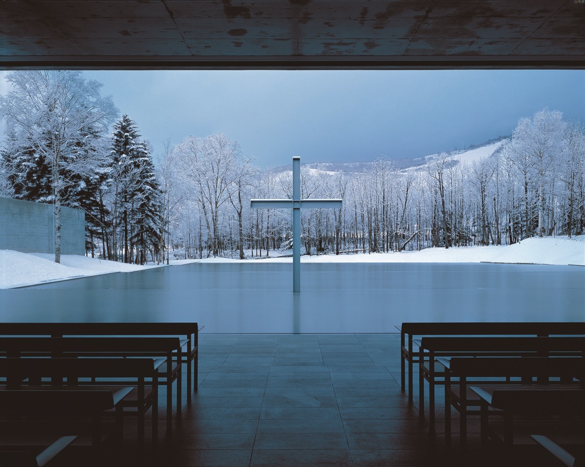 水の教会 1988年，北海道