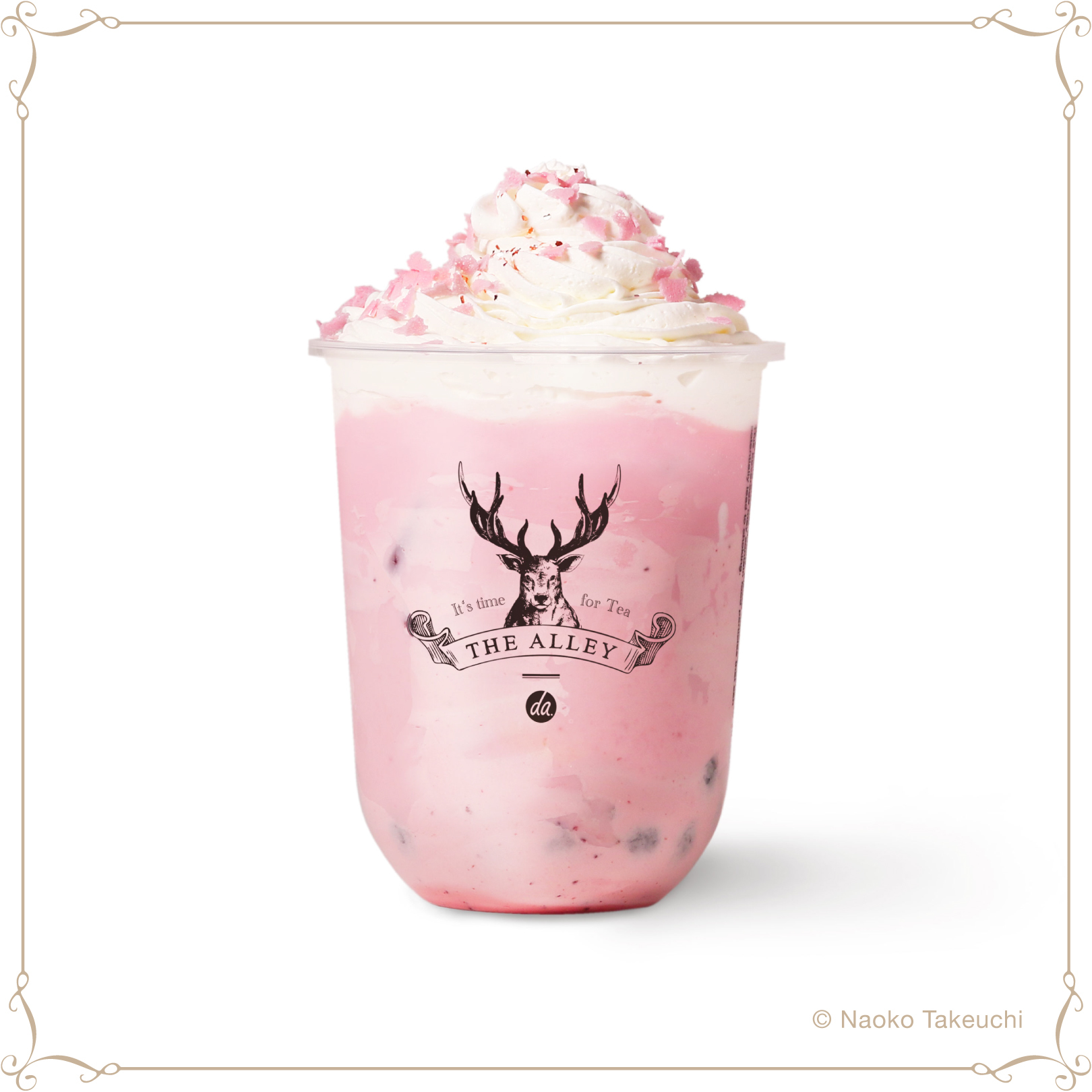 セーラーちびムーン・タピオカ・ストロベリーミルク　税込価格：740円