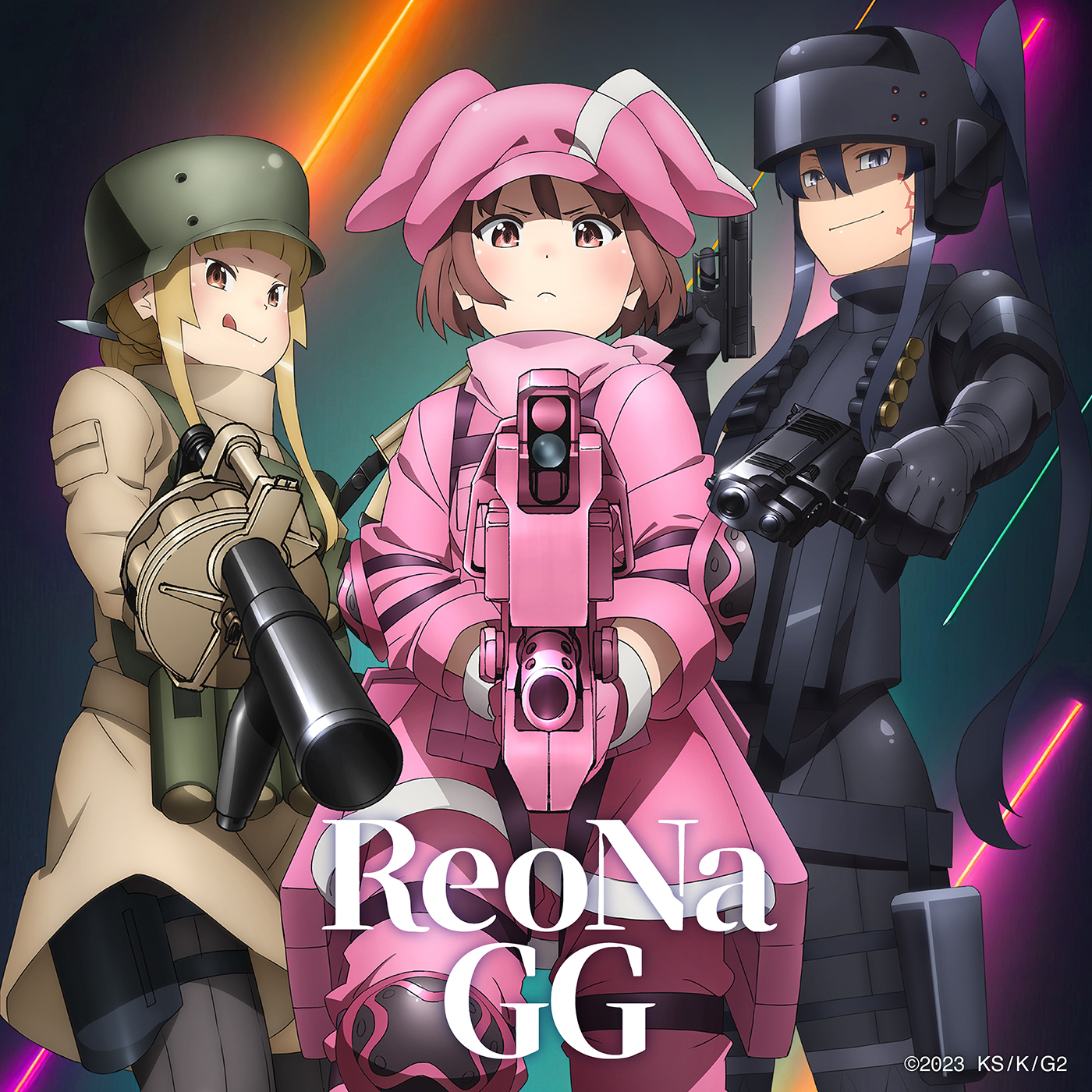 ReoNa「GG」配信ジャケット