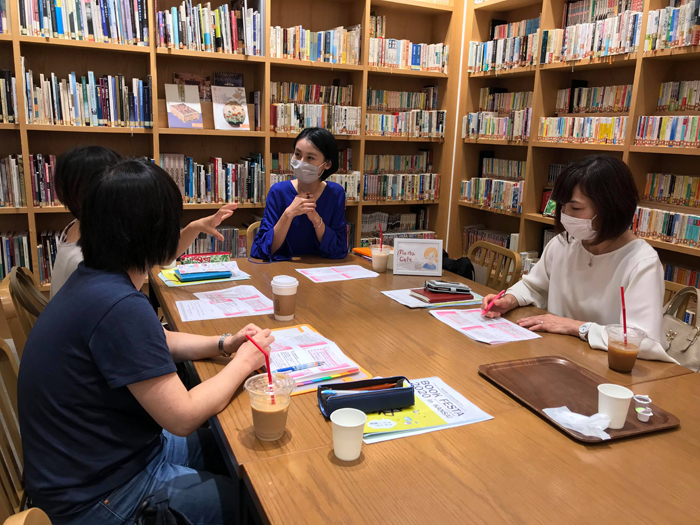 ママカフェ／コロナ後の大阪でのミニイベントより（ブックフェスタ・ジャパン2020でも実施予定）