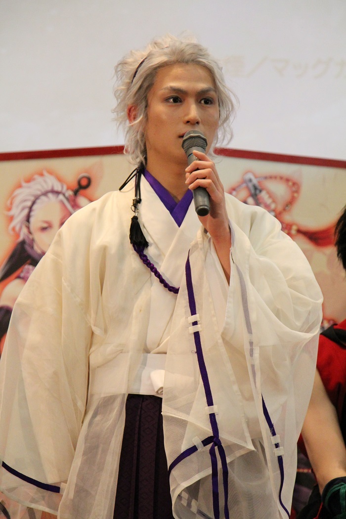 金城白子役・松田凌