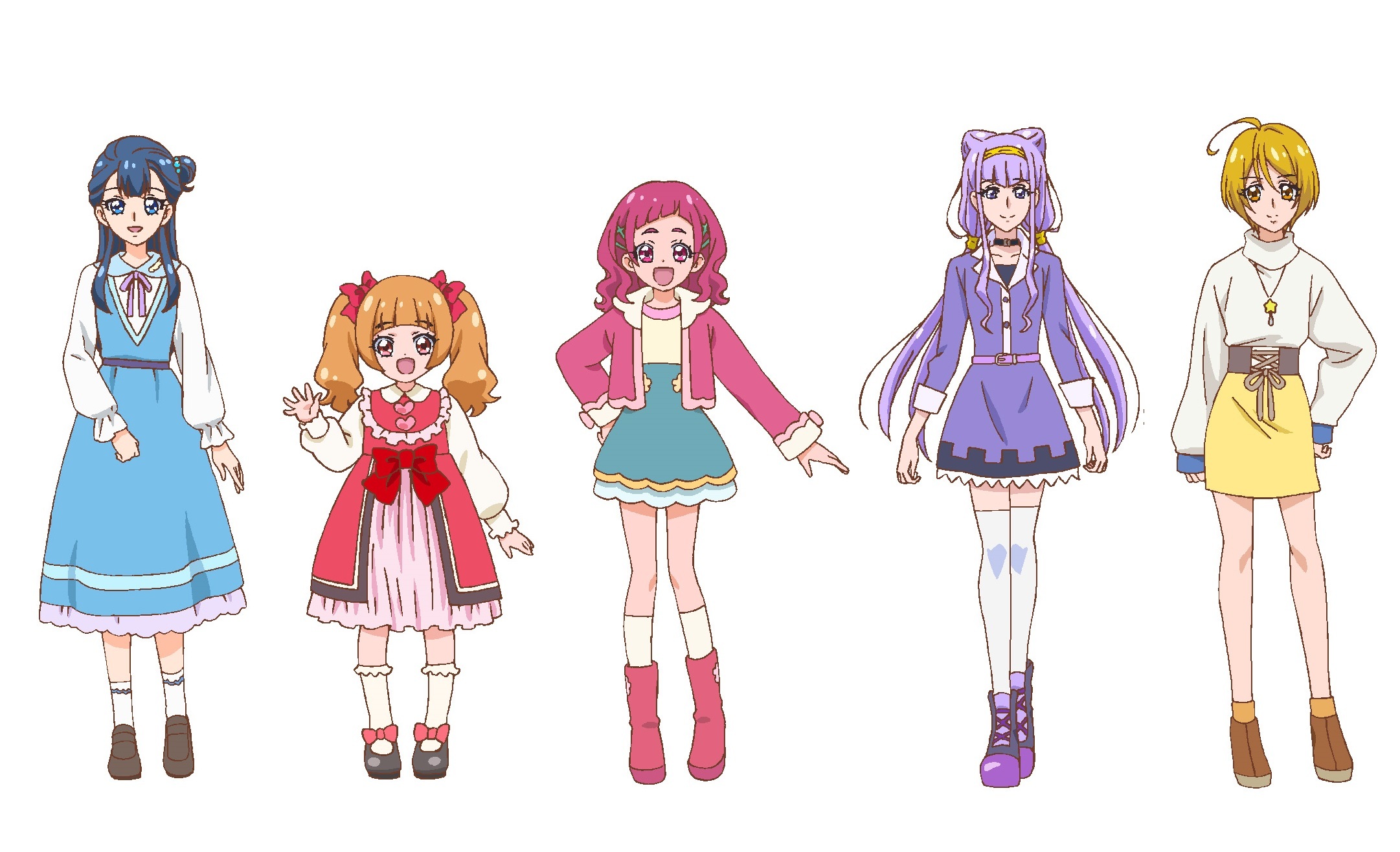 『HUGっと！プリキュア』新秋服設定 (C)2018 HPMC