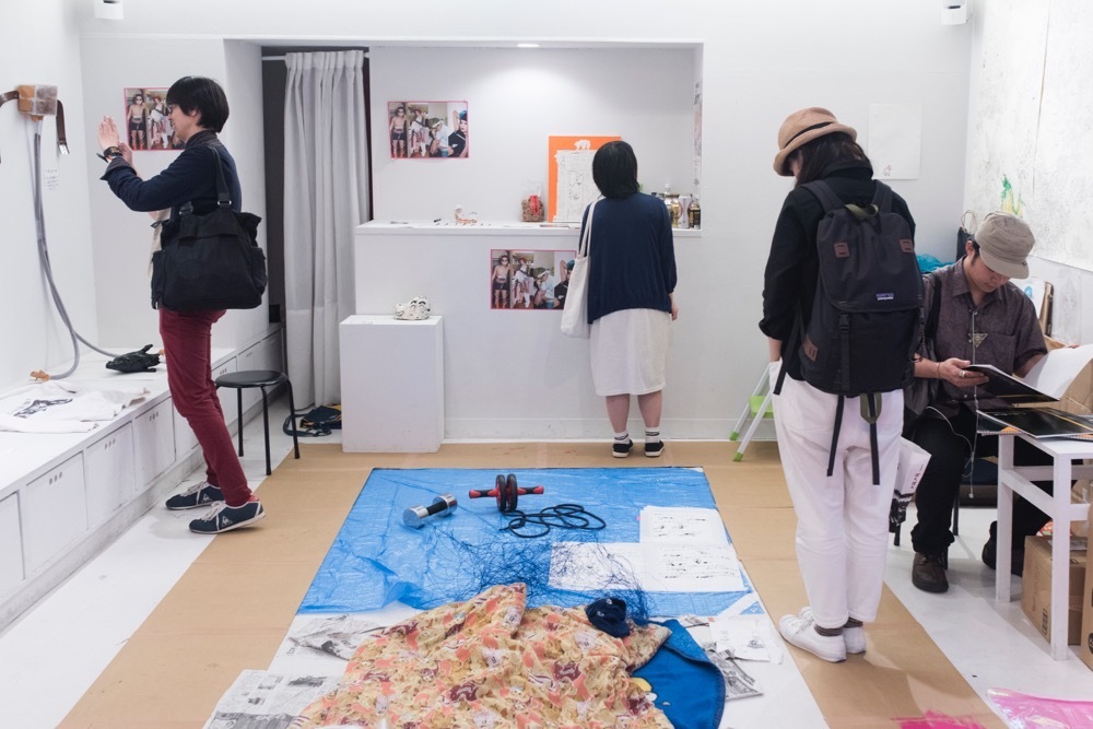 展示の様子 撮影：nobprometheus