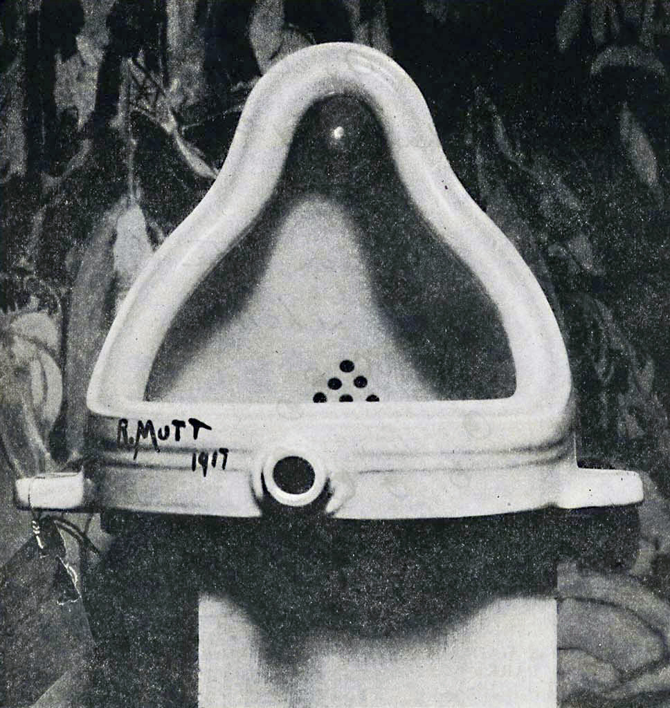 Duchamp《Fountaine》Public domain, via Wikimedia Commons