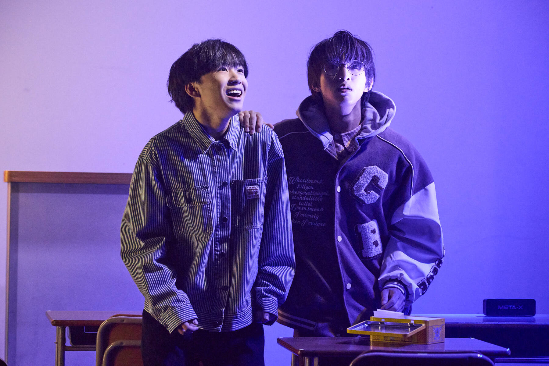 佐伯航（津山晄士朗）、枝野栄作（大熊蒼空）