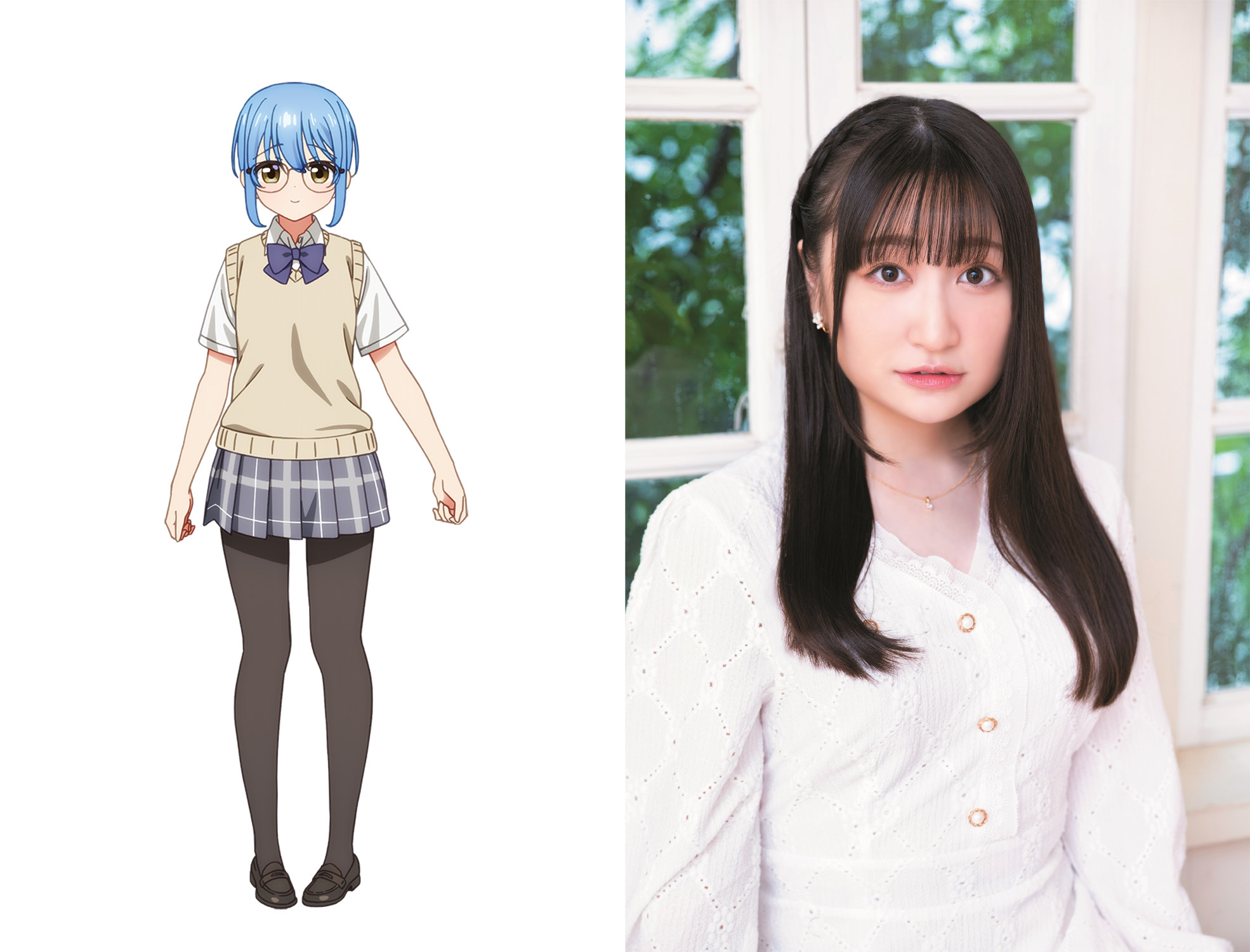蔓深ひすい　CV.高尾奏音 （C）matoba／SQUARE ENIX・天使つき製作委員会