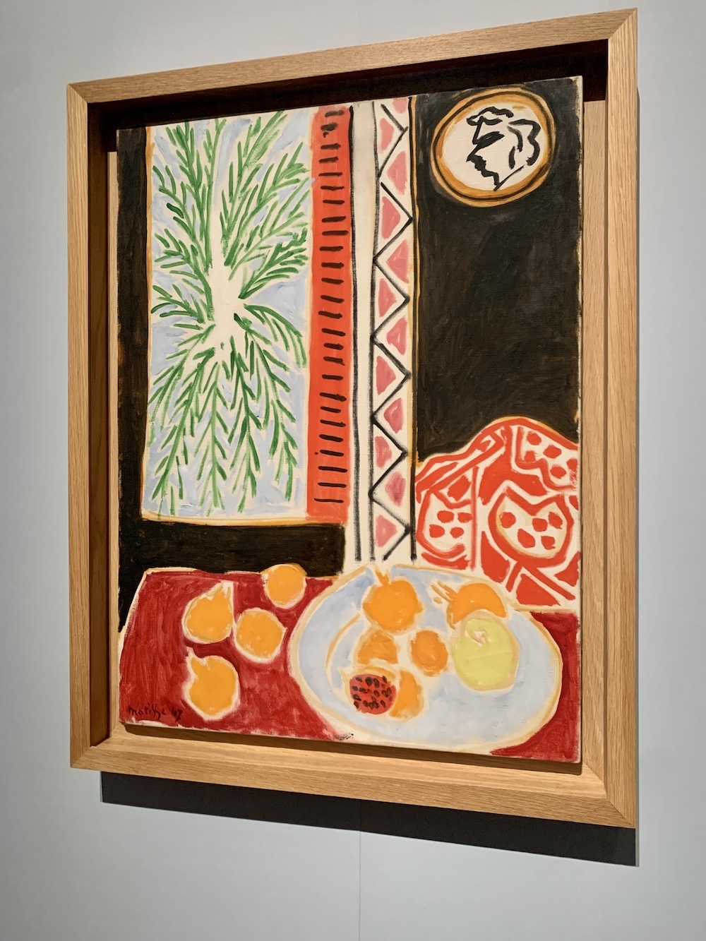 アンリ・マティス《ザクロのある静物》1947年 ニース市マティス美術館蔵 (C) Succession H.Matisse