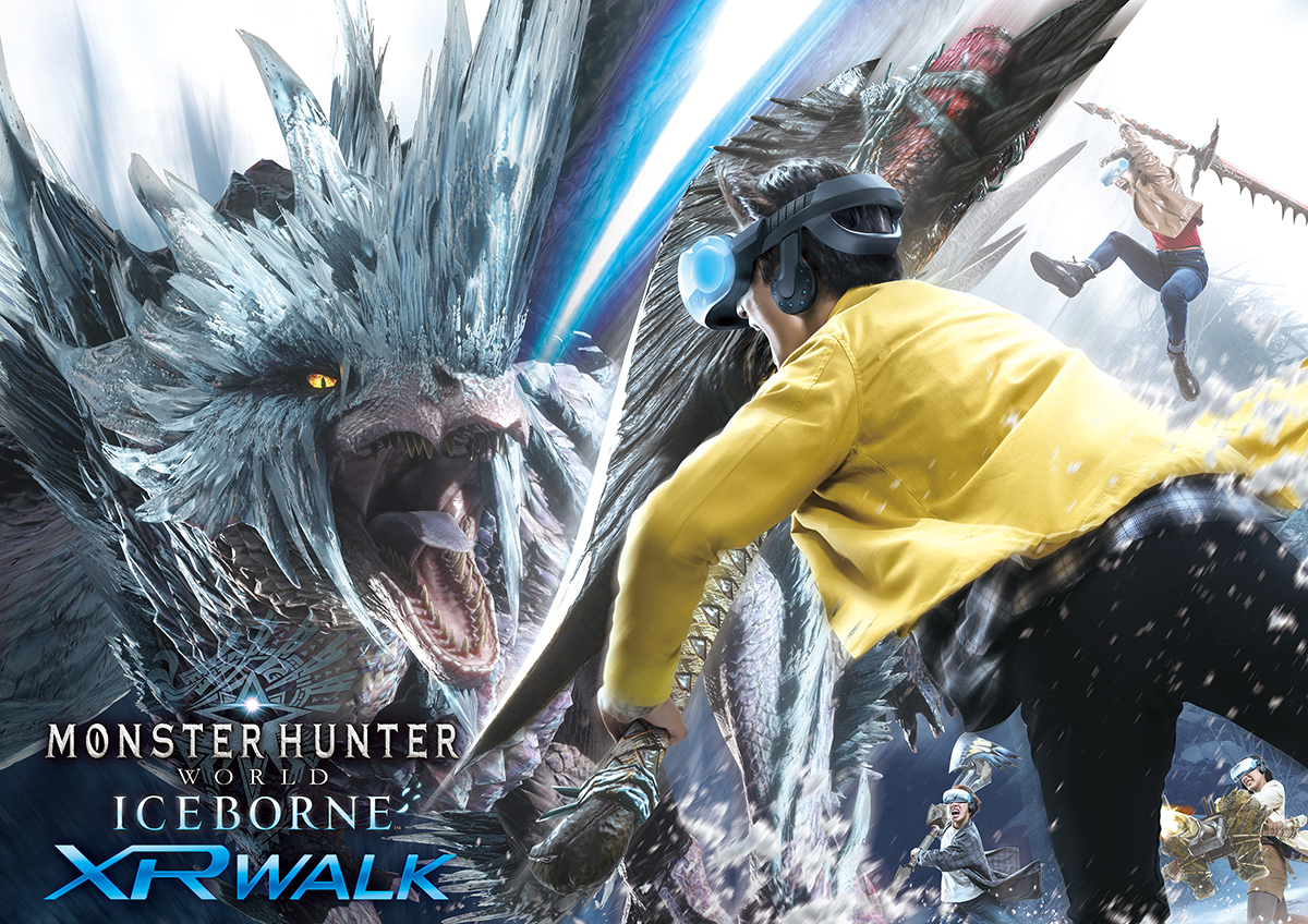 VRアトラクション『モンスターハンターワールド：アイスボーン XR WALK』 (C)CAPCOM CO., LTD. 2018, 2019 ALL RIGHTS RESERVED.