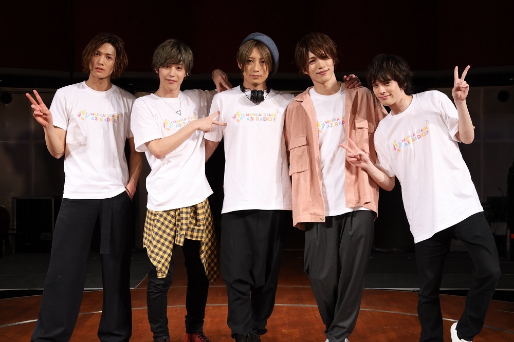 （左から） 水江建太、本田礼生、陳内 将、立石俊樹、横田龍儀