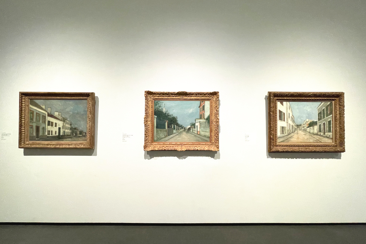 第2章「白の時代」の展示空間