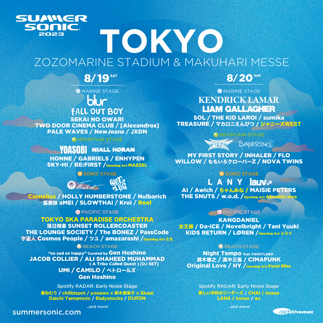 『SUMMER SONIC 2023』東京