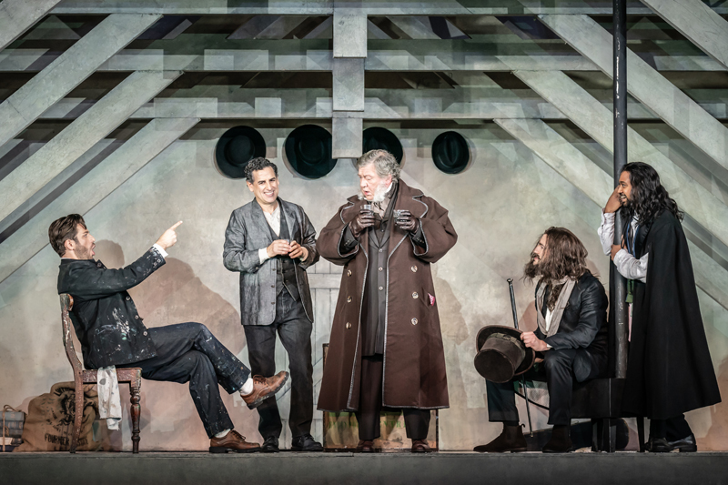 Production photo of La bohème, The Royal Opera