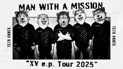 MAN WITH A MISSION　新作EPツアーで[Alexandros]、THE BACK HORN、MONGOL800と対バン