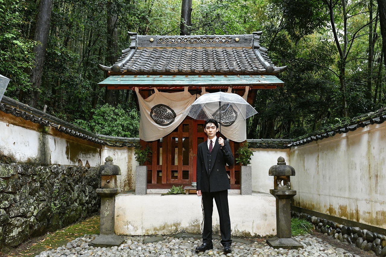 清瀧寺にて　市川染五郎