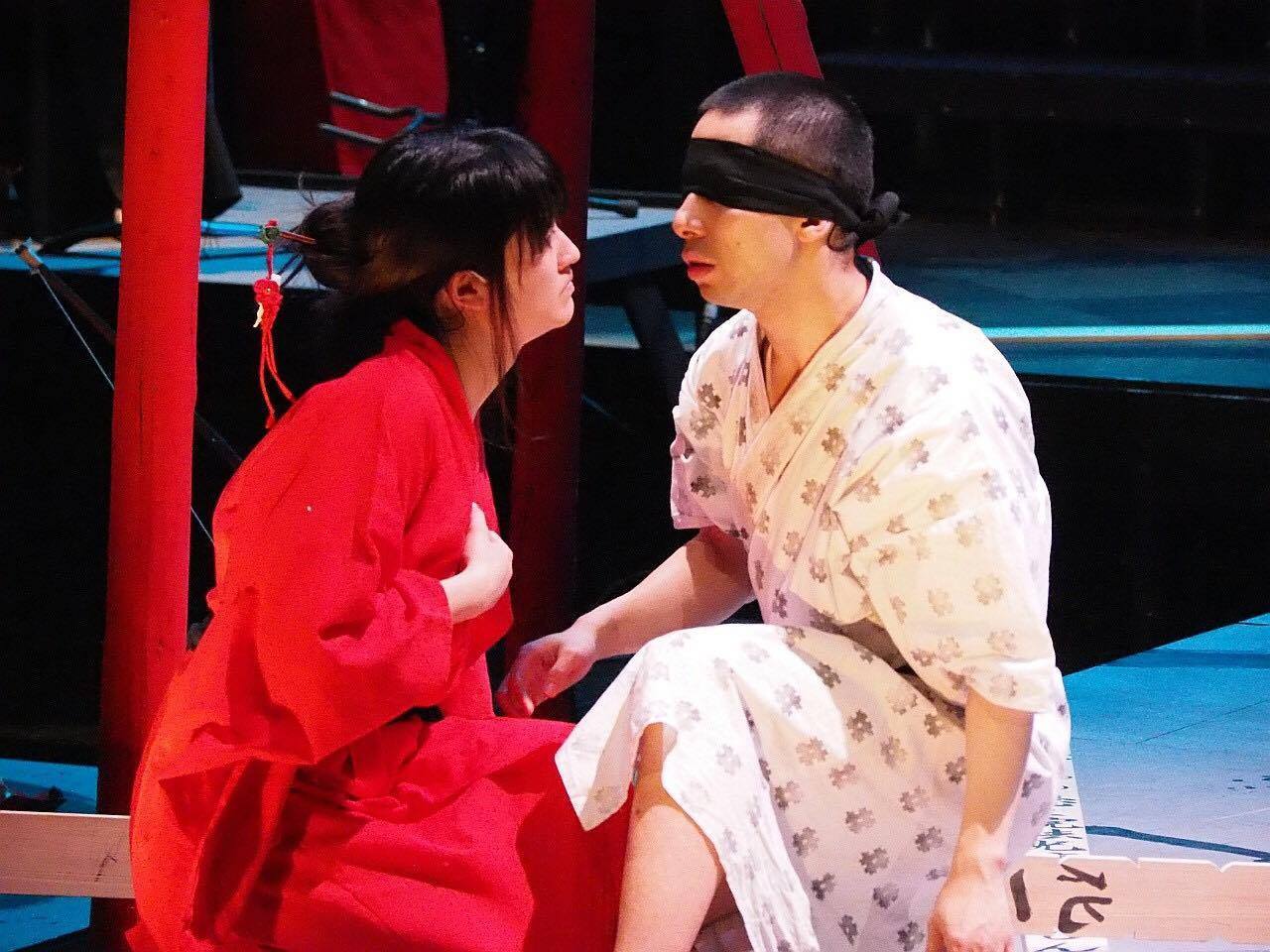 2015年の万有引力『身毒丸』ゲネプロより 写真提供：演劇実験室◉万有引力