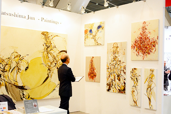 アートフェア東京2017 展示風景 │ 松島純 万画廊