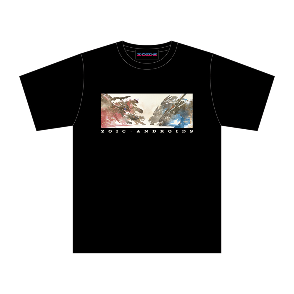 グッズ付きチケット 特典 限定デザインTシャツA：「大ZOIDS博」キービジュアル　デザイン