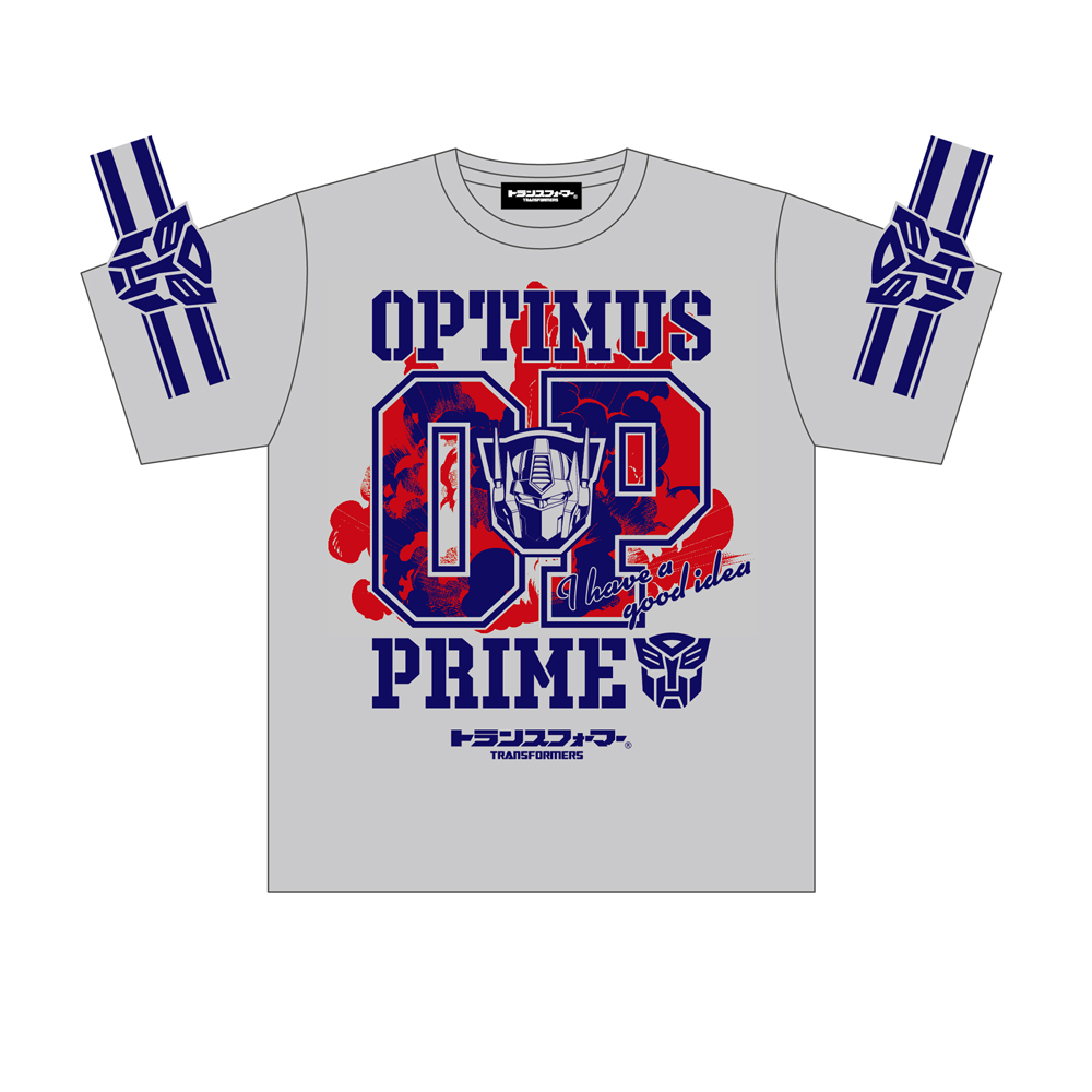 ・オプティマスプライム ビッグシルエットTシャツ　  5,830円（税込）サイズ：M～XL （C）TOMY