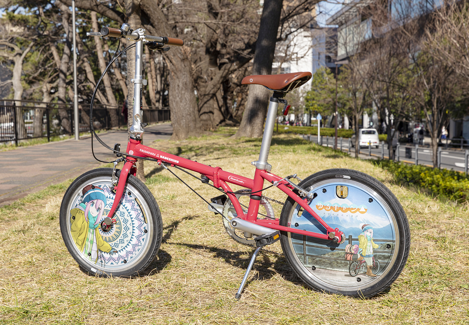 ゆるキャン△×ＤＡＨＯＮ自転車　各務原なでしこモデル (C)あfろ・芳文社／野外活動サークル