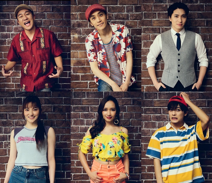 （上段左から）Micro[Def Tech]、平間壮一、松下優也（下段左から）sara、豊原江理佳、有馬爽人