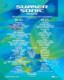 『SUMMER SONIC 2025』東京・MARINE STAGEにSixTONESの出演が決定