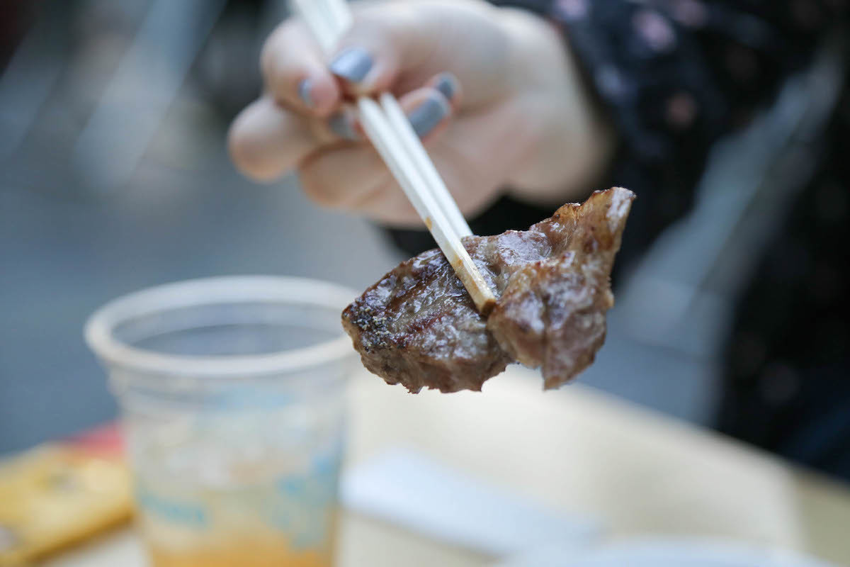 当然、肉も大正義である