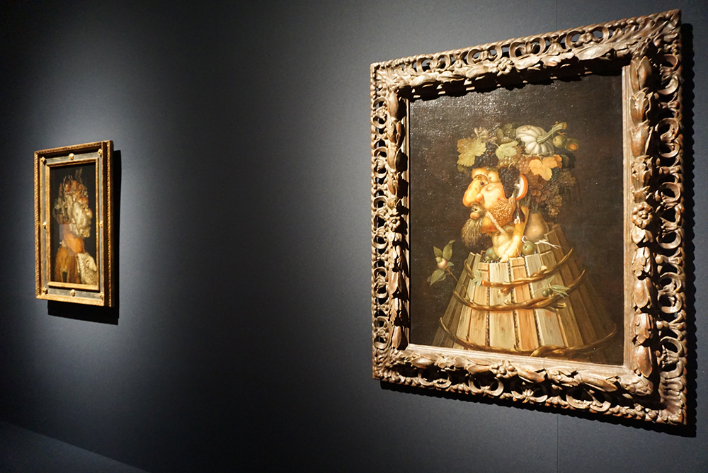 ジュゼッペ・アルチンボルド《秋》　1572年　油彩/カンヴァス　デンヴァー美術館蔵