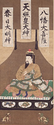 重要文化財 《後醍醐天皇像》 南北朝時代、神奈川・清浄光寺（遊行寺）蔵、半期（※前期・後期のどちらになるか未定）