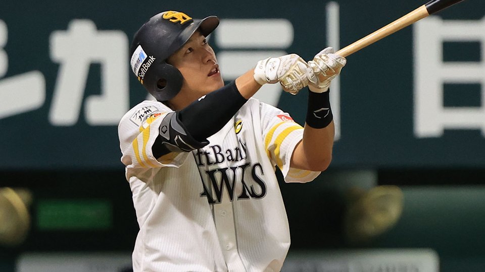 リーグ優勝、日本一に燃える主将の柳田悠岐