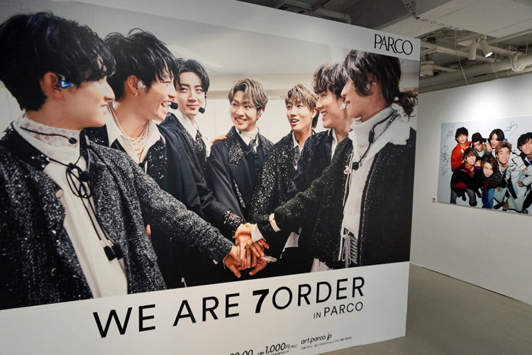 『WE ARE 7ORDER IN PARCO』展示風景