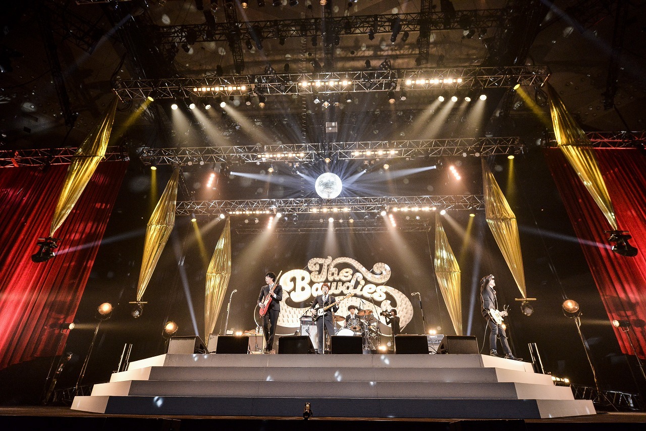THE BAWDIES 2019.1.17 日本武道館 撮影＝橋本 塁(SOUND SHOOTER)